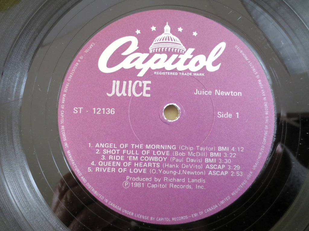 Juice Newton – Juice (1981) Vinyl LP