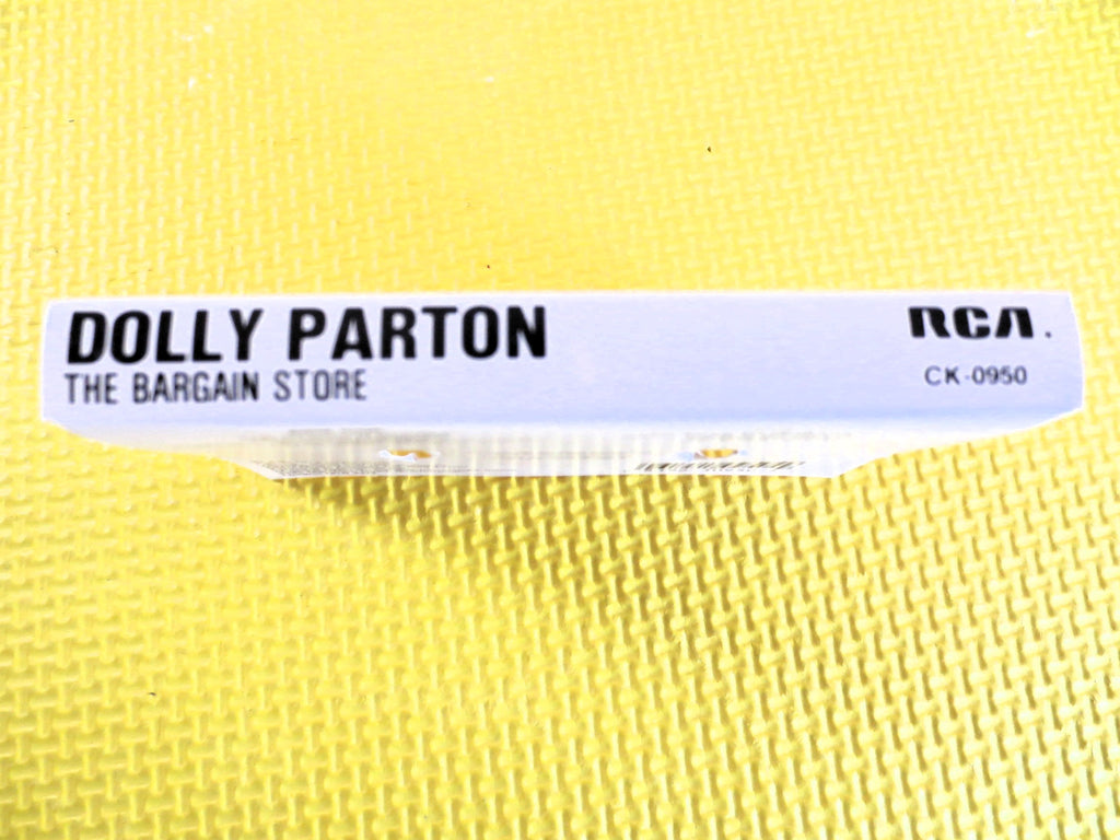 DOLLY PARTON, The BARGAIN Store, Country Music, 1975 Cassette Tape, Vintage Cassette
