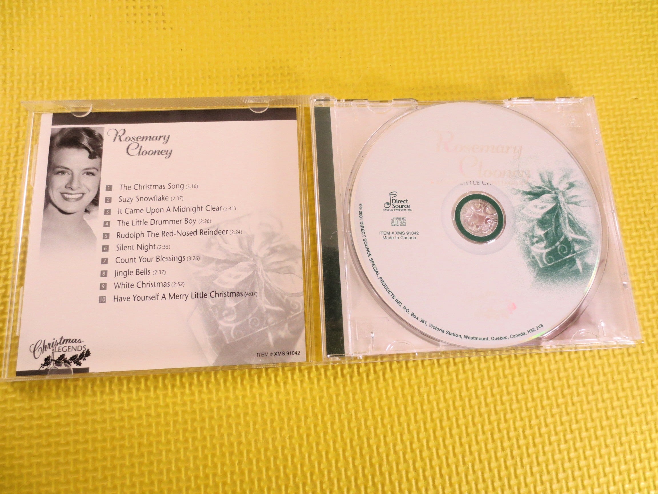 ROSEMARY CLOONEY, CHRISTMAS Cd, Rosemary Clooney Cd, Christmas Album, Christmas Music Cd, Christmas Cd, Christmas Music, Vintage Cd's, Cds