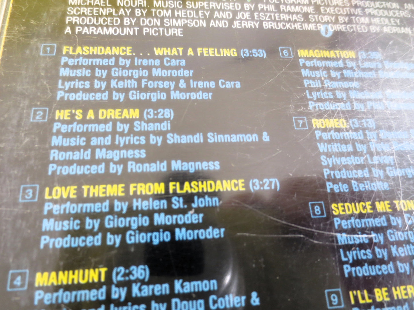 FLASHDANCE, Movie SOUNDTRACK, FLASHDANCE Cd, Flashdance Album, Flashdance Songs, Flashdance Music, Rock Cds, Vintage Cd, 1983 Compact Disc