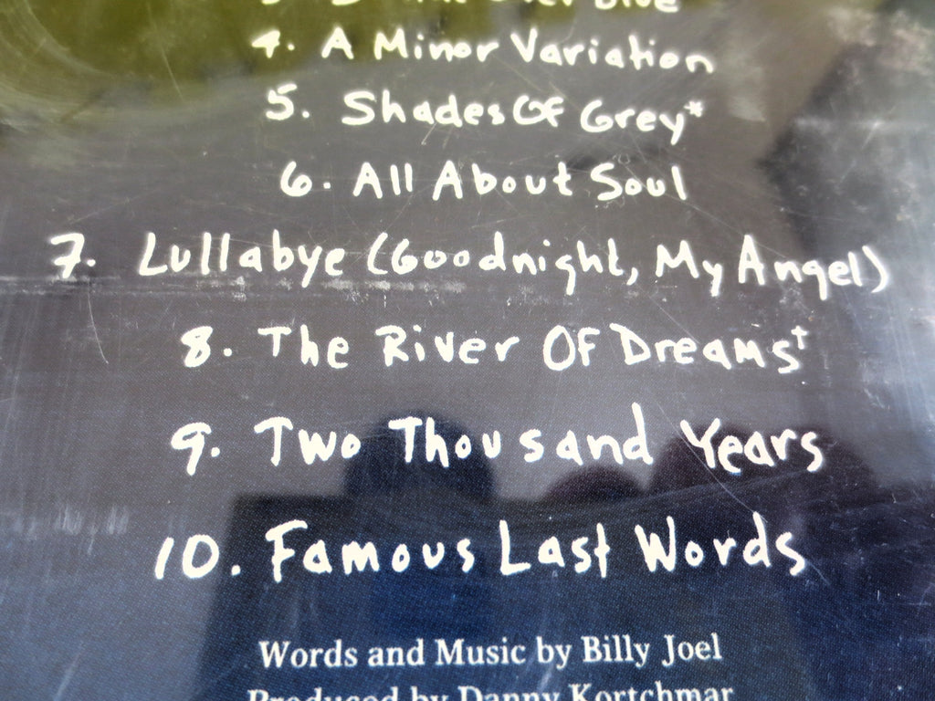 BILLY JOEL, River of DREAMS, Rock Album, 1993 Compact Disc, Vintage Cd