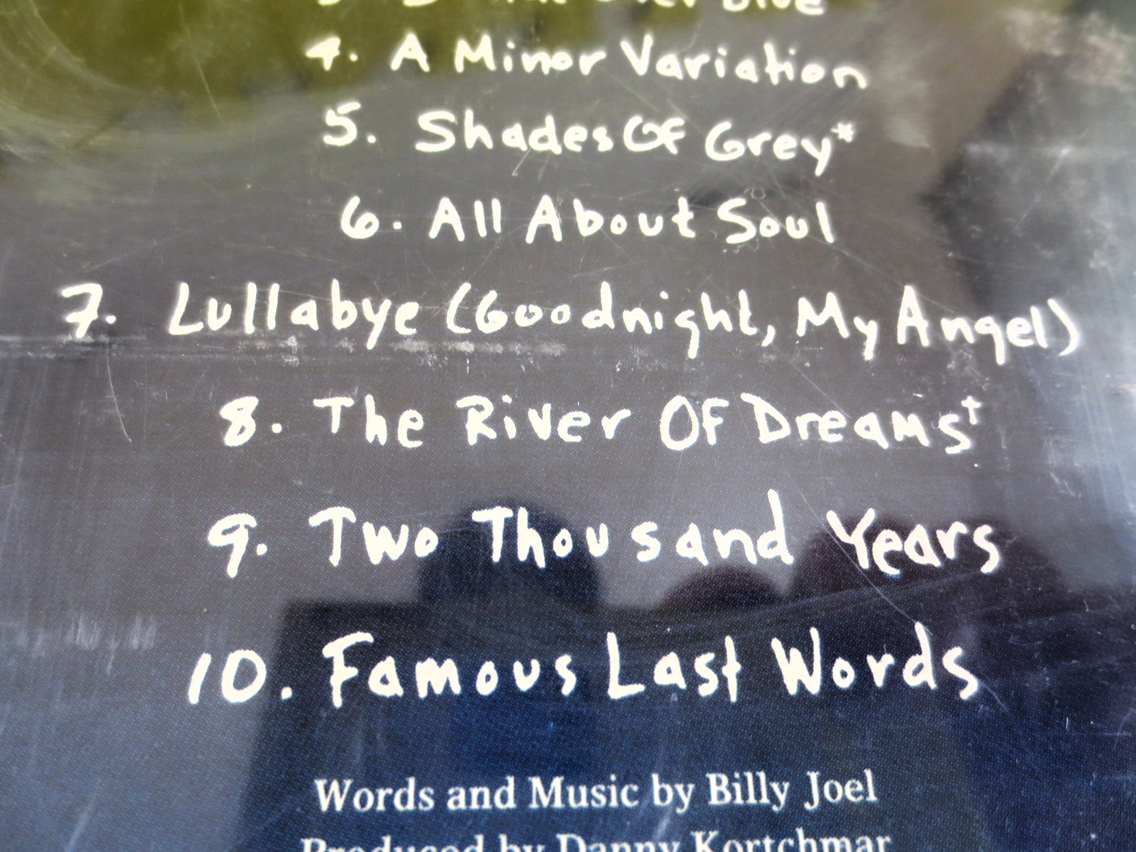 BILLY JOEL, River of DREAMS, Rock Album, 1993 Compact Disc, Vintage Cd