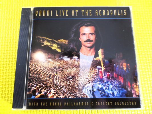 YANNI, Live at the ACROPOLIS, YANNI Cd, Jazz Cd, Classical Music, Jazz Album, Yanni Music, Easy Listening Cd, Vintage Cd, 1994 Compact Discs
