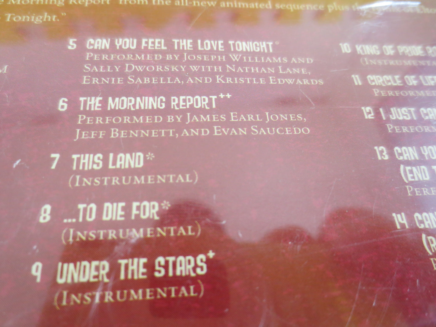 LION KING, Walt DISNEY Cd, Lion King Cd, Lion King Soundtrack, Lion King Songs, Lion King Album, Childrens Cd, Vintage Cd, 2003 Compact Disc
