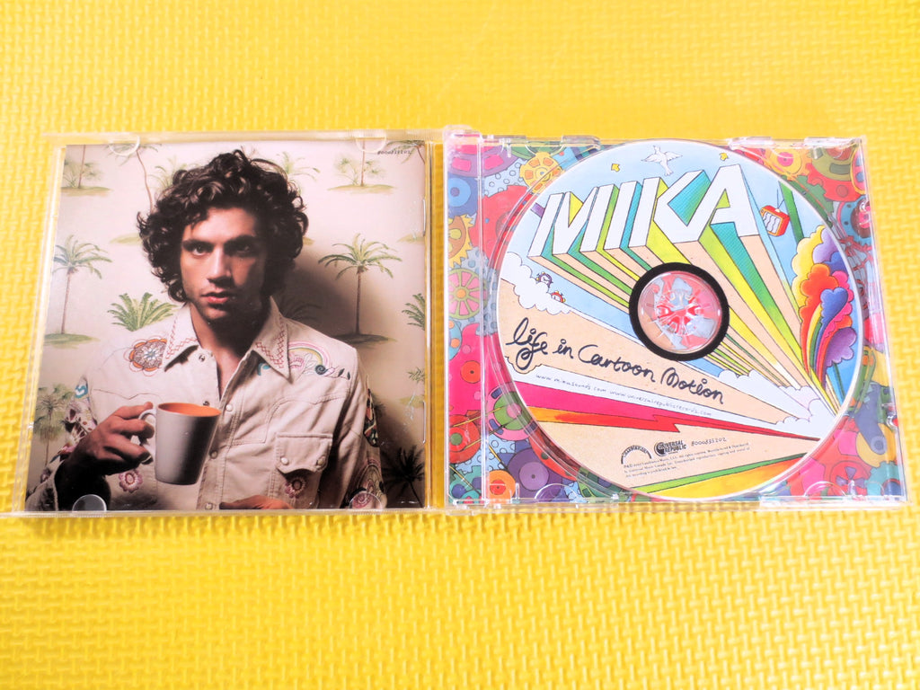 MIKA, Life in Cartoon Motion, Pop Disco Music, 2007 Compact Disc, Vintage Cd