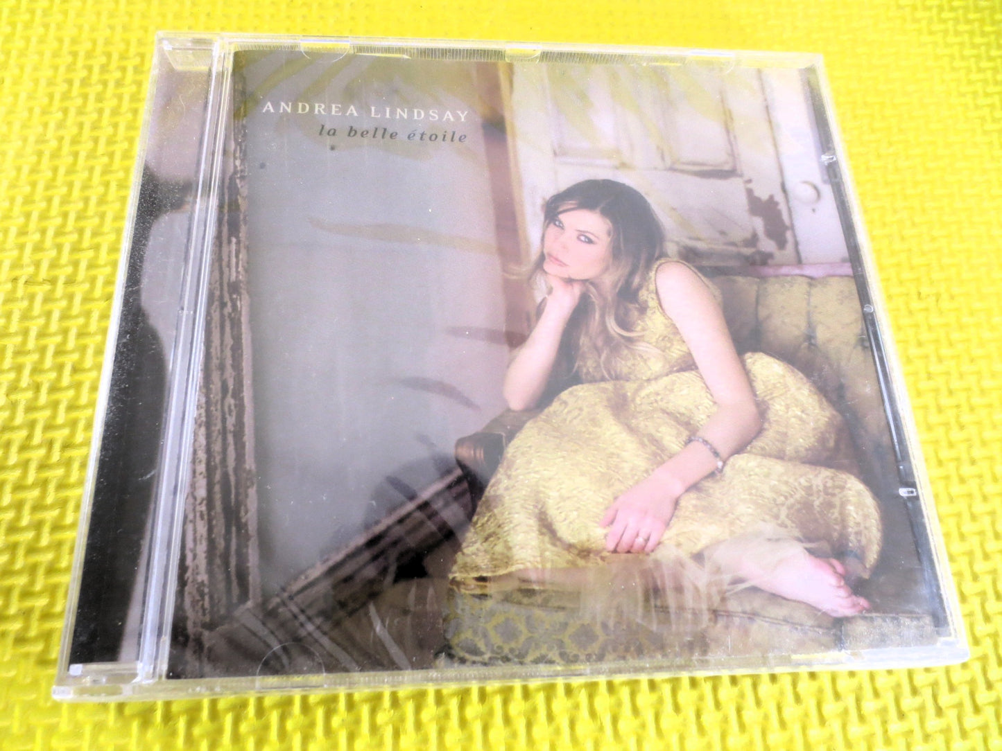 ANDREA LINDSAY, la belle etoile, FRENCH Pop Cd, Andrea Lindsay Cd, Andrea Lindsay Album, French Pop Music, Andrea Lindsay Music