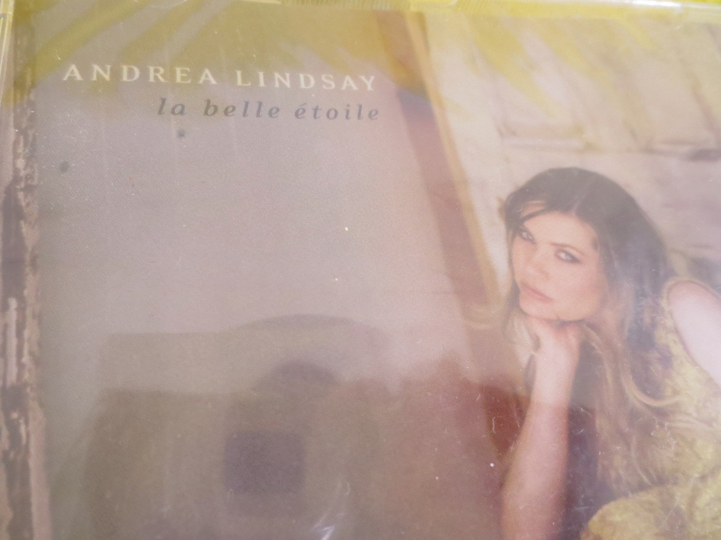 ANDREA LINDSAY, la belle etoile, FRENCH Pop Cd, Andrea Lindsay Cd, Andrea Lindsay Album, French Pop Music, Andrea Lindsay Music