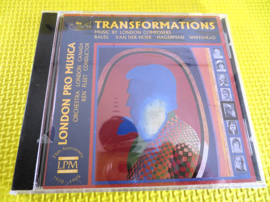ORCHESTRA LONDON, Factory SEALED, Transformations, Classical Music Cd, Classical Piano Cd, Symphony Cd, Orchestra Cd, Cds, 1994 Compact Disc