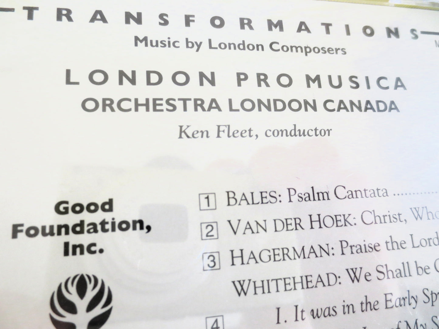 ORCHESTRA LONDON, Factory SEALED, Transformations, Classical Music Cd, Classical Piano Cd, Symphony Cd, Orchestra Cd, Cds, 1994 Compact Disc