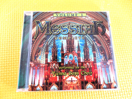 MESSIAH, VIENNA Boys CHOIR, Messiah Cd, Messiah Music Cds, Christmas Cd, Christmas Music Cd, Choir Music Cd, Vintage Cd, 1999 Compact Disc