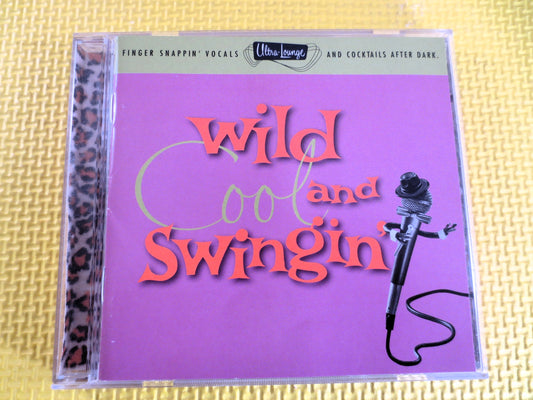 ULTRA LOUNGE, WILD and Swingin', Lounge Music Cd, Swing Music Cds, Swing Cd, Swing Music Albums, Big Band Cd, Vintage Cd, 1996 Compact Disc