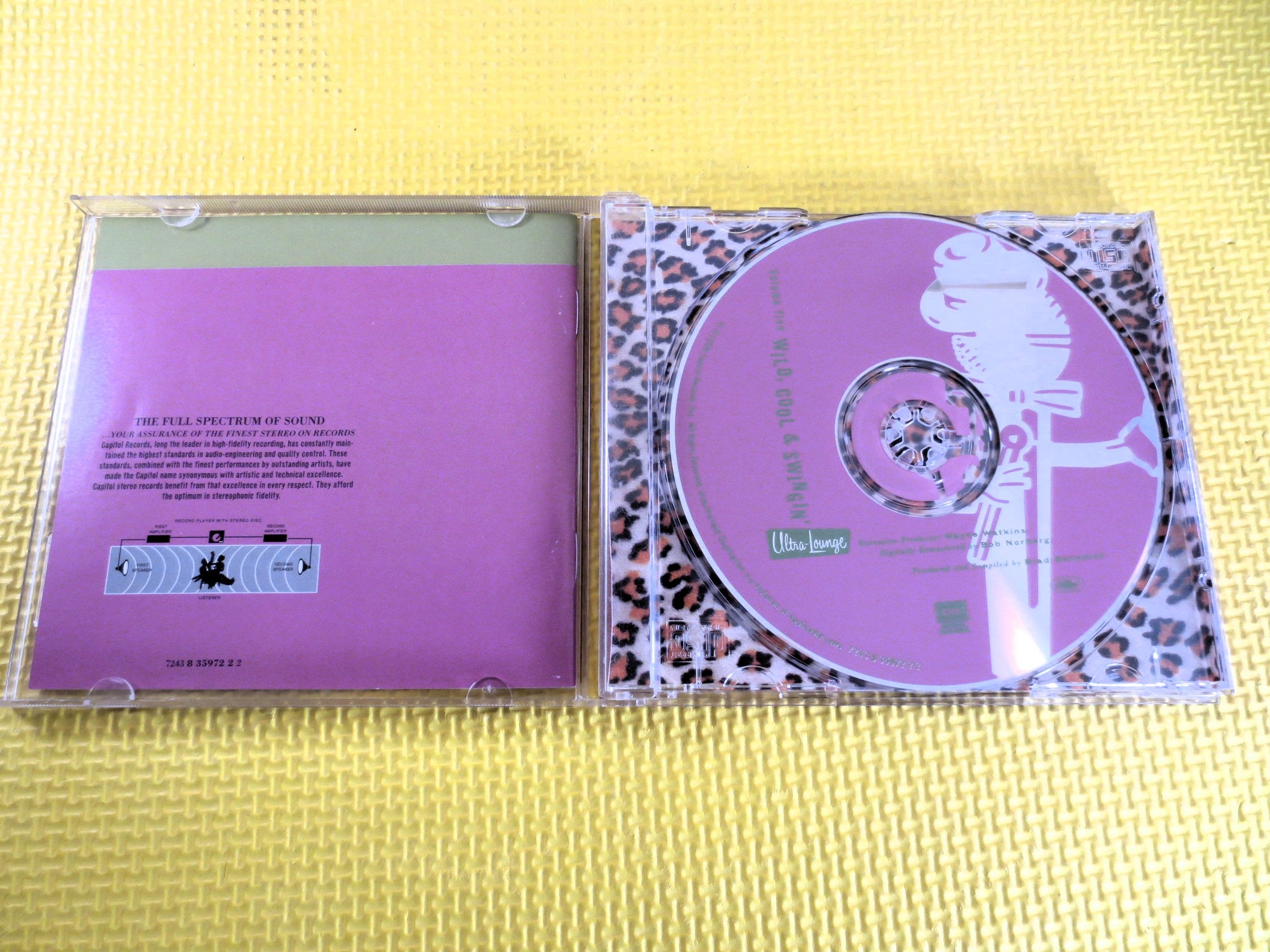 ULTRA LOUNGE, WILD and Swingin', Lounge Music Cd, Swing Music Cds, Swing Cd, Swing Music Albums, Big Band Cd, Vintage Cd, 1996 Compact Disc