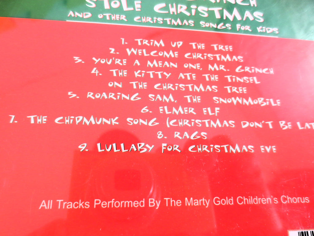 How the Grinch Stole Christmas, Kids Music, 1985 Compact Disc, Vintage Cd
