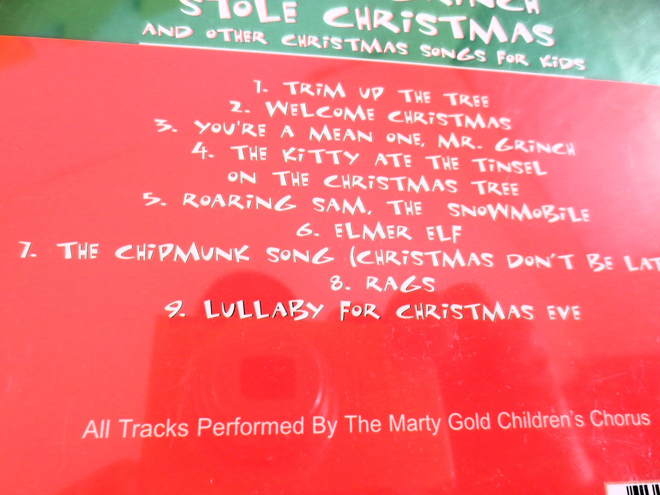 How the Grinch Stole Christmas, Kids Music, 1985 Compact Disc, Vintage Cd