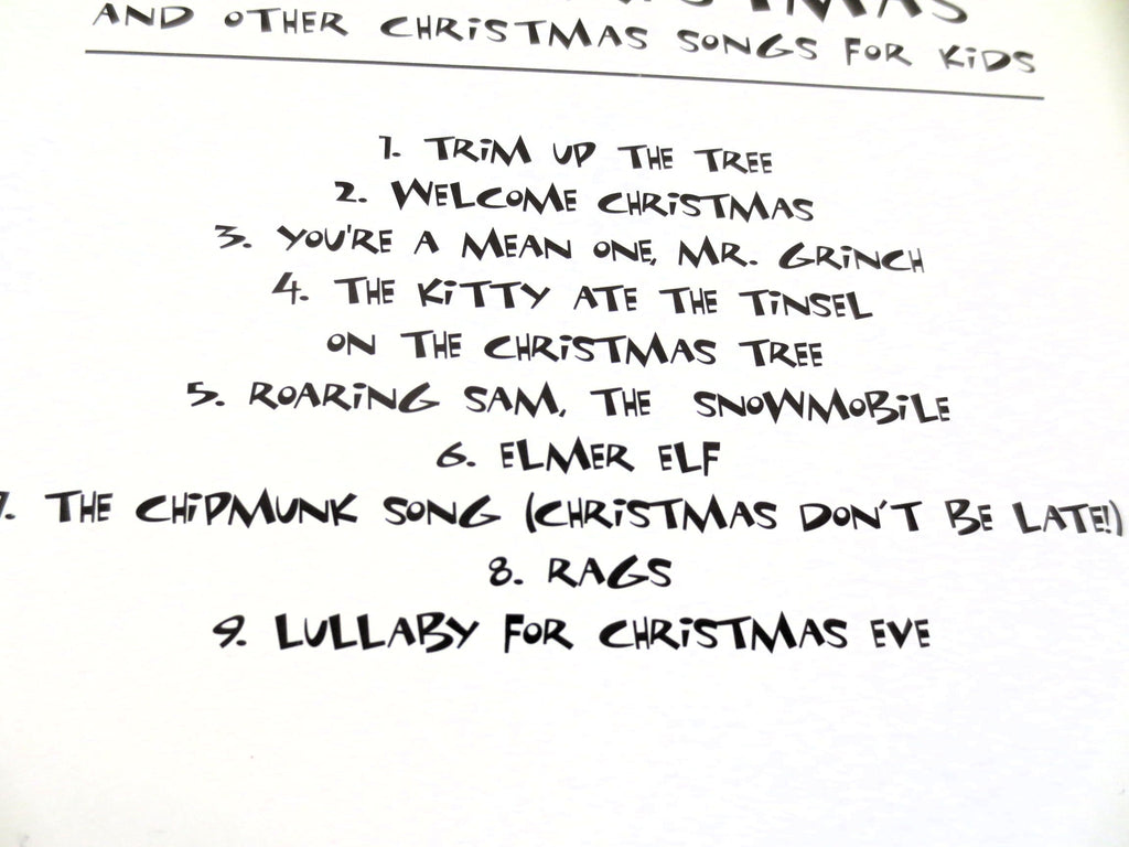 How the Grinch Stole Christmas, Kids Music, 1985 Compact Disc, Vintage Cd