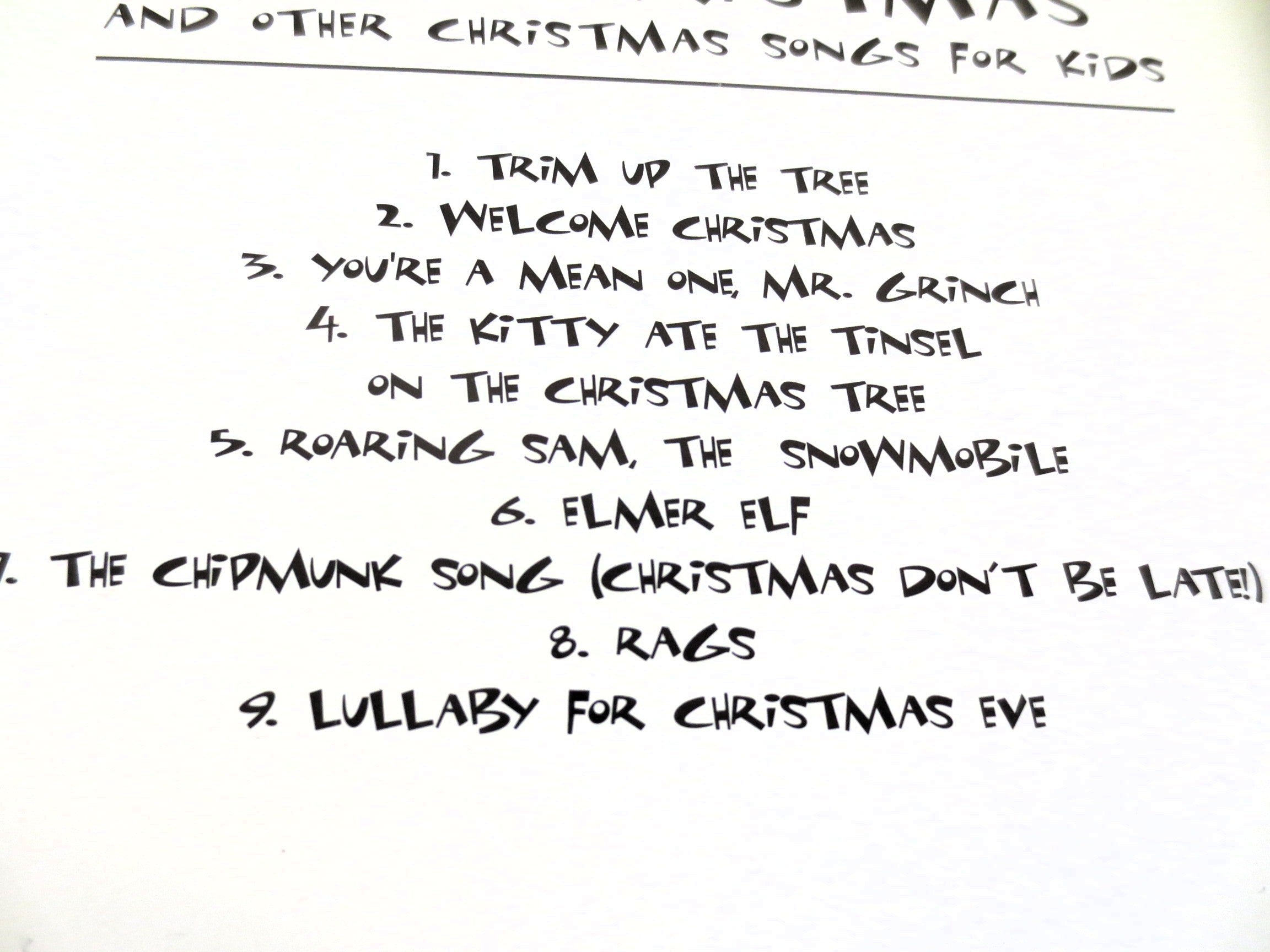 How the Grinch Stole Christmas, Kids Music, 1985 Compact Disc, Vintage Cd