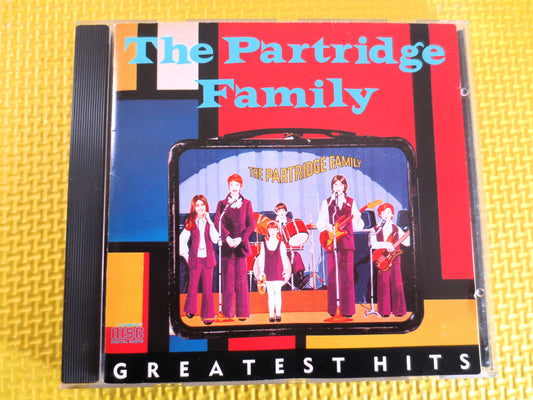PARTRIDGE Family, GREATEST Hits, PARTRIDGE Family Cd, David Cassidy Cd, Pop Music Cd, 70s Pop Music Cd, Partridge Hits, 1989 Compact Disc