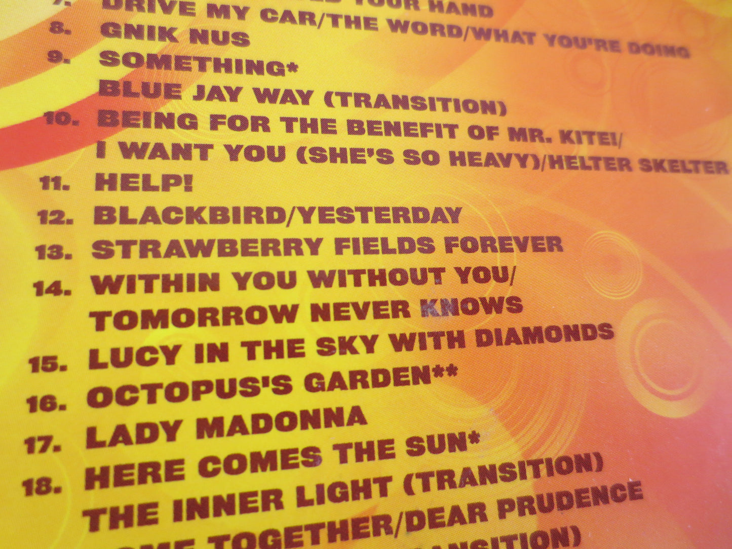 The BEATLES, LOVE, 2 Discs, The BEATLES Cd, Love Cd, The Beatles Lp, The Beatles Album, The Beatles Hits Cd, 2006 Compact Disc