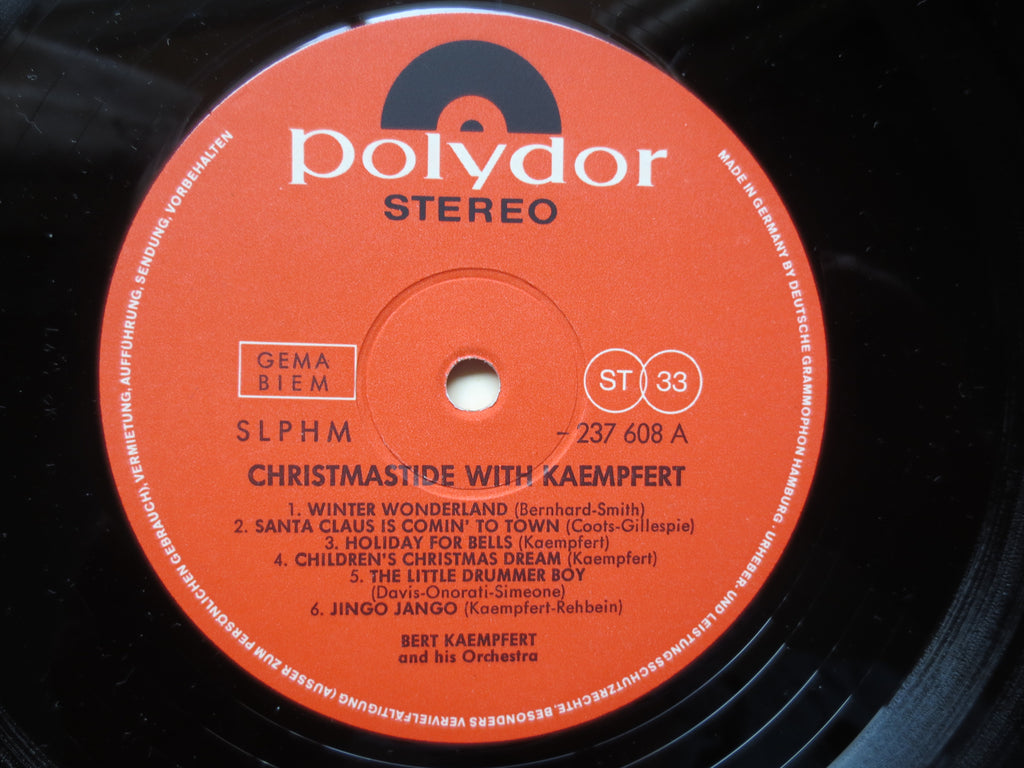 Bert Kaempfert – Christmas Tide with Bert Kaempfert (1973) Vinyl LP