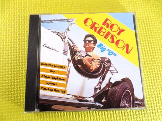 ROY ORBISON, Big "O", GREATEST Hits, Pop Cd, Roy Orbison Cd, Roy Orbison Songs, Roy Orbison Album, Roy Orbison Lp, Cds, 1985 Compact Disc