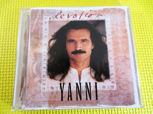 YANNI, DEVOTION, YANNI Cd, Jazz Cd, Classical Music, Jazz Album, Yanni Music, Easy Listening Cd, Yanni Hits, Vintage Cd, 1997 Compact Discs