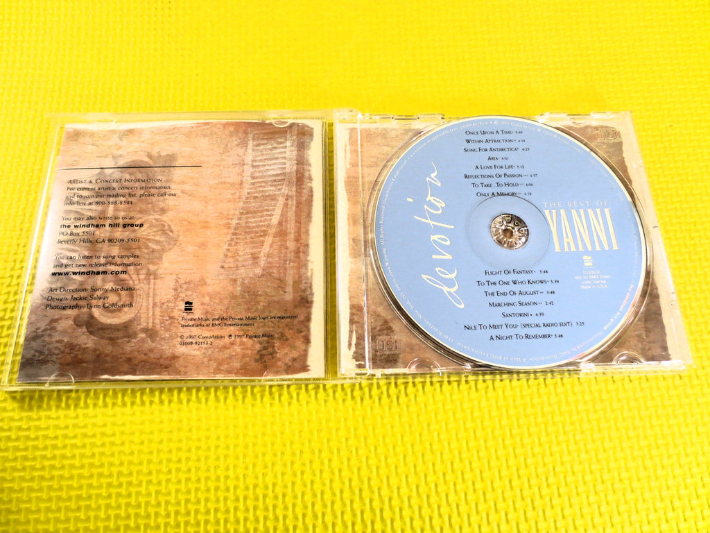 Yanni – Devotion: The Best of Yanni (1997) CD
