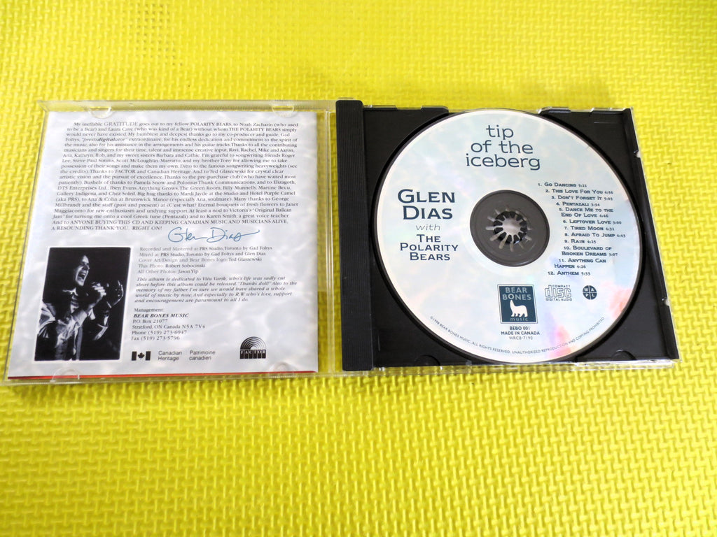Glen Dias – Tip of the Iceberg (1998) CD