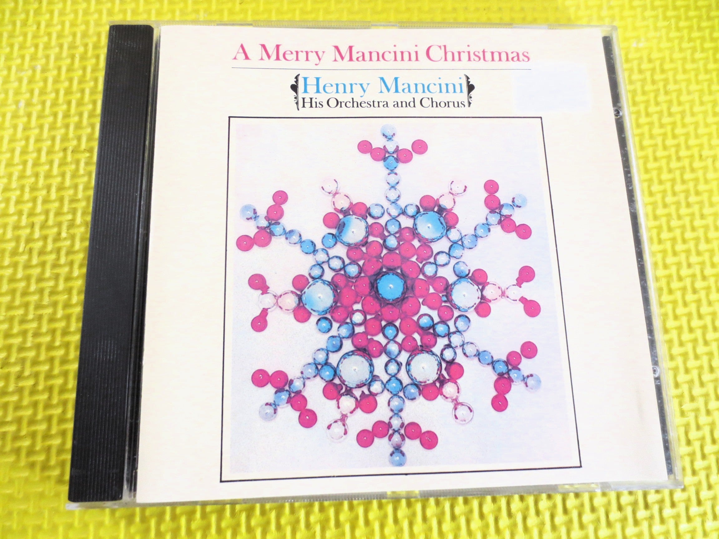 HENRY MANCINI, CHRISTMAS, 1985 Compact Disc, Vintage Cd