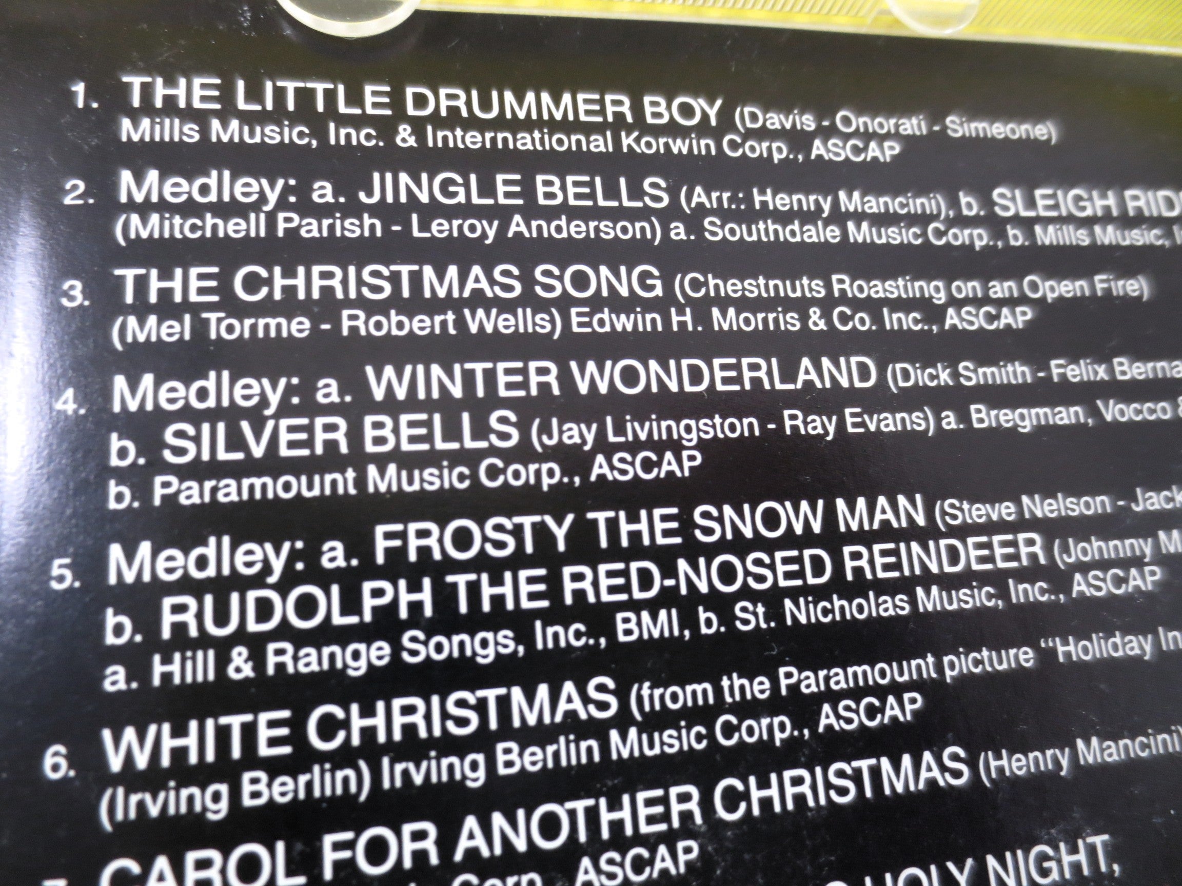 HENRY MANCINI, CHRISTMAS, 1985 Compact Disc, Vintage Cd