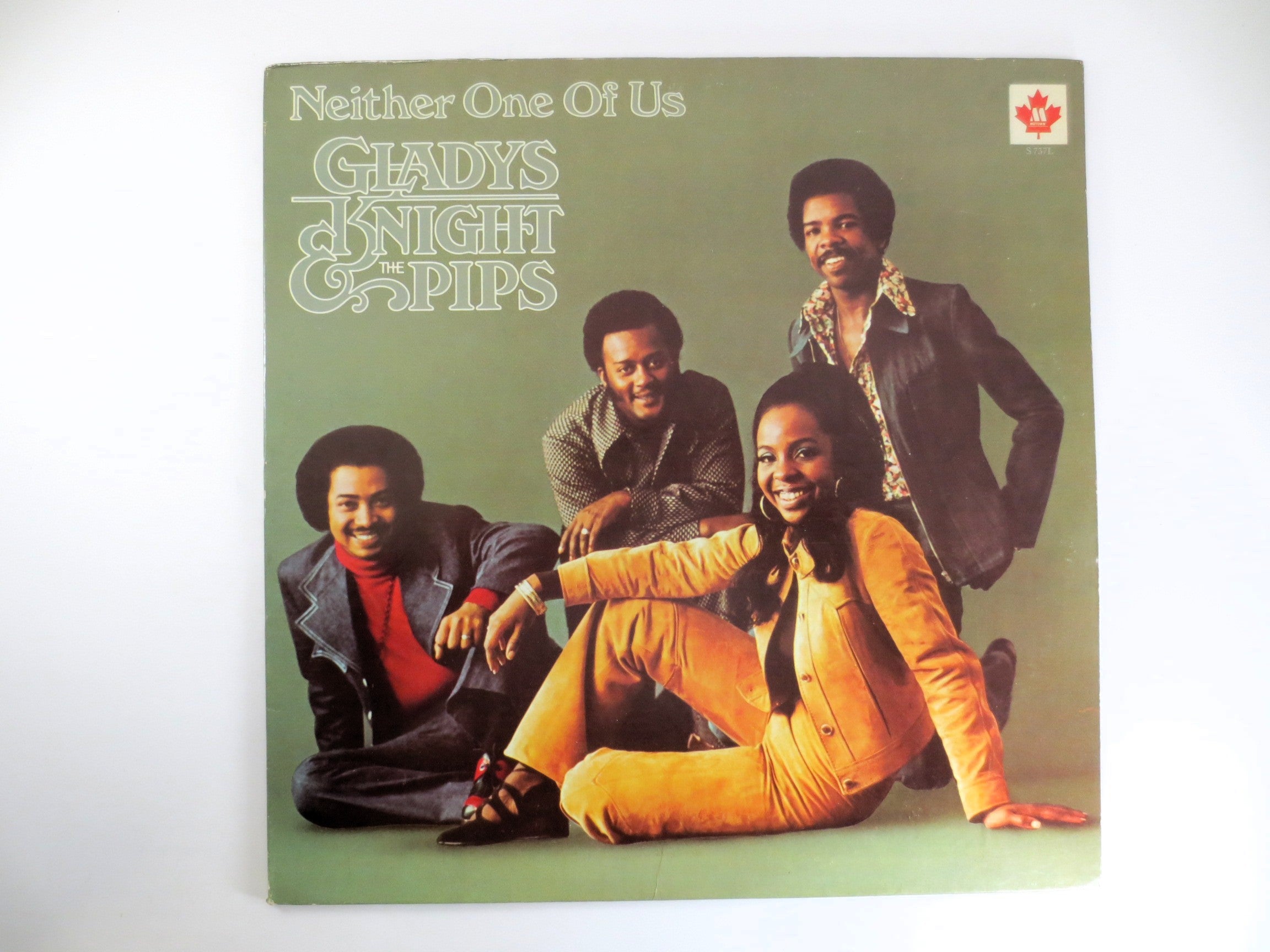 GLADYS KNIGHT and The PIPS, Neither One of Us, Vintage Album, 1973 Record, Vinyl Lp