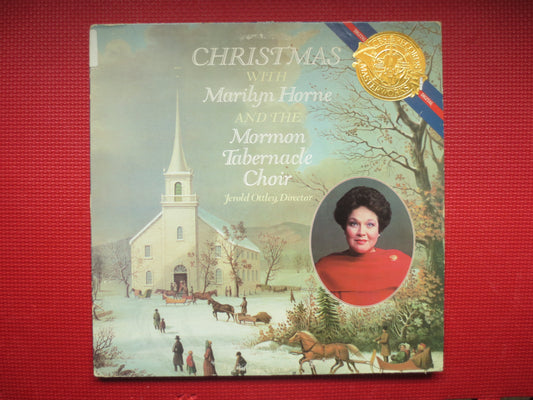 CHRISTMAS ALBUM, Mormon TABERNACLE, Choir, Christmas Record, Marilyn Horne, Christmas Lp, Marilyn Horne Album, 1983 Records