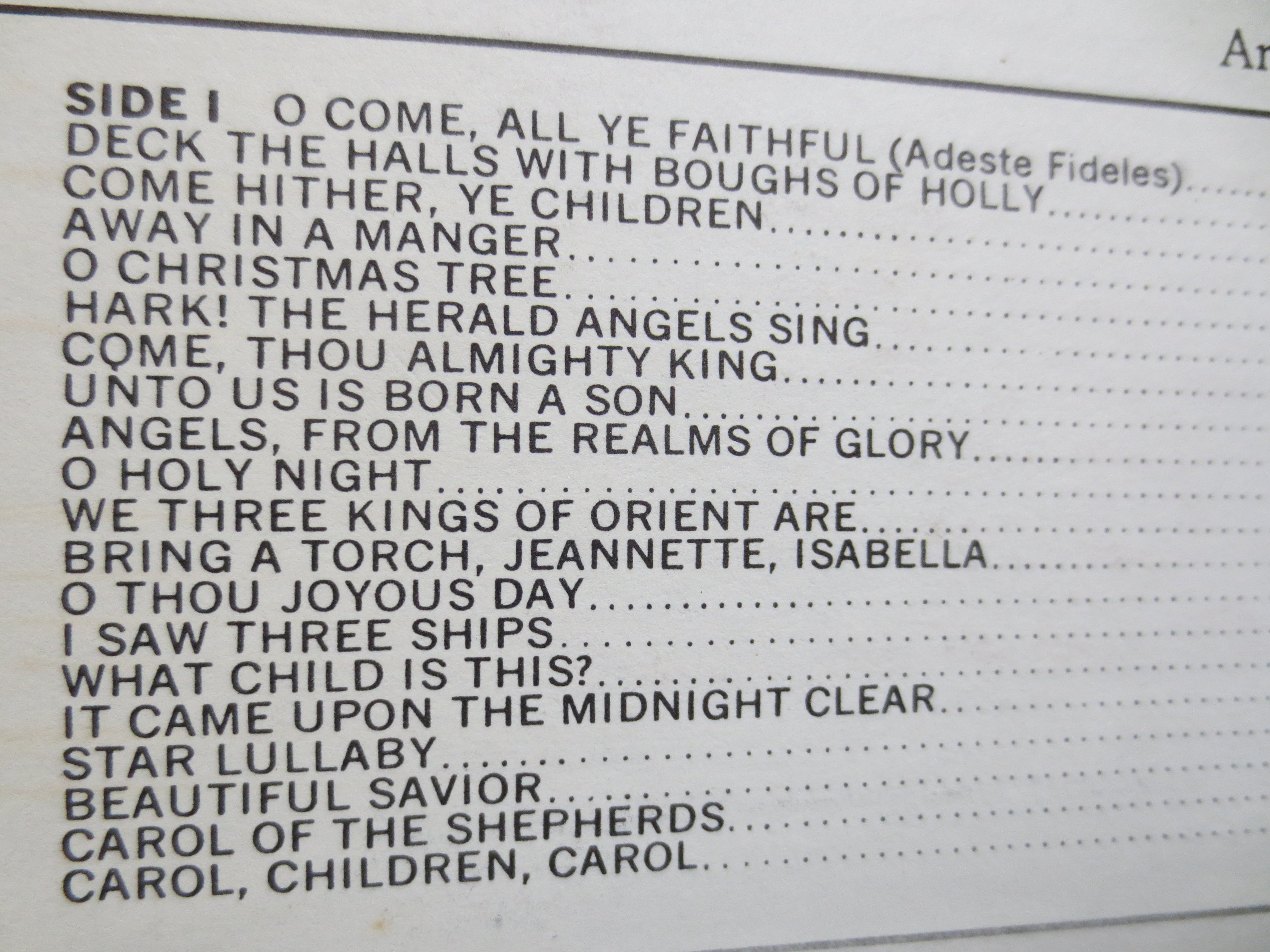 Vintage Records, PAUL TAUBMAN, CHRISTMAS, Organ and Chimes, Christmas Record, Christmas Vinyl, Christmas Lp, Christmas Song, 1963 Records
