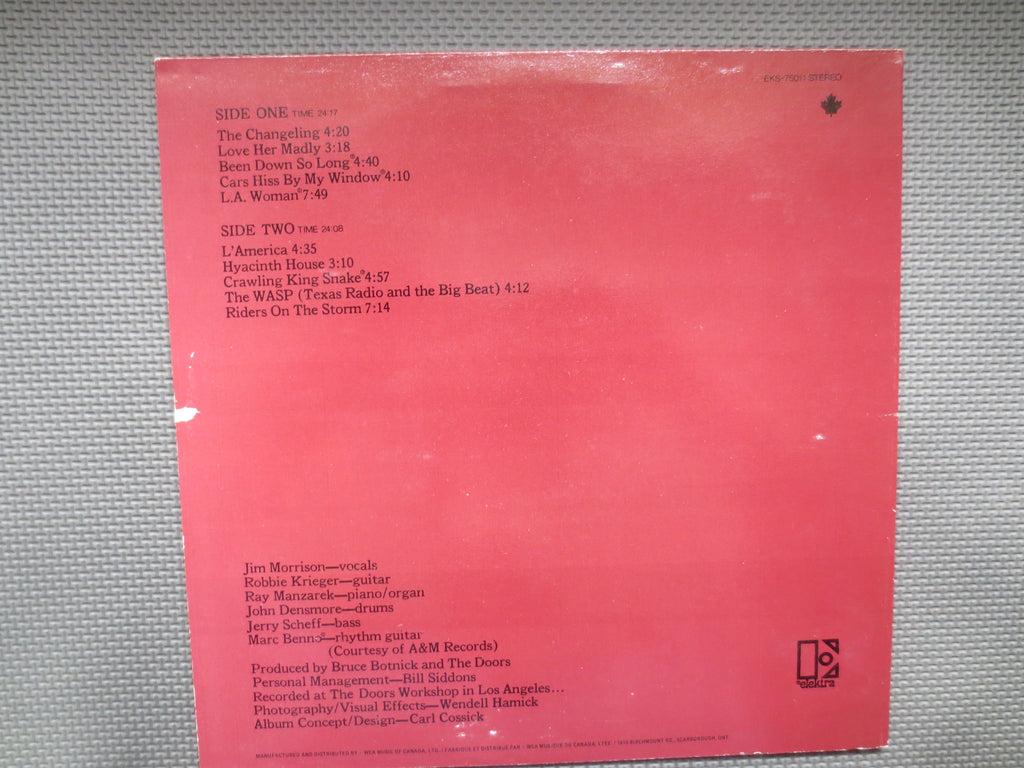 The Doors – L.A. Woman (1980 Repress) Vinyl LP