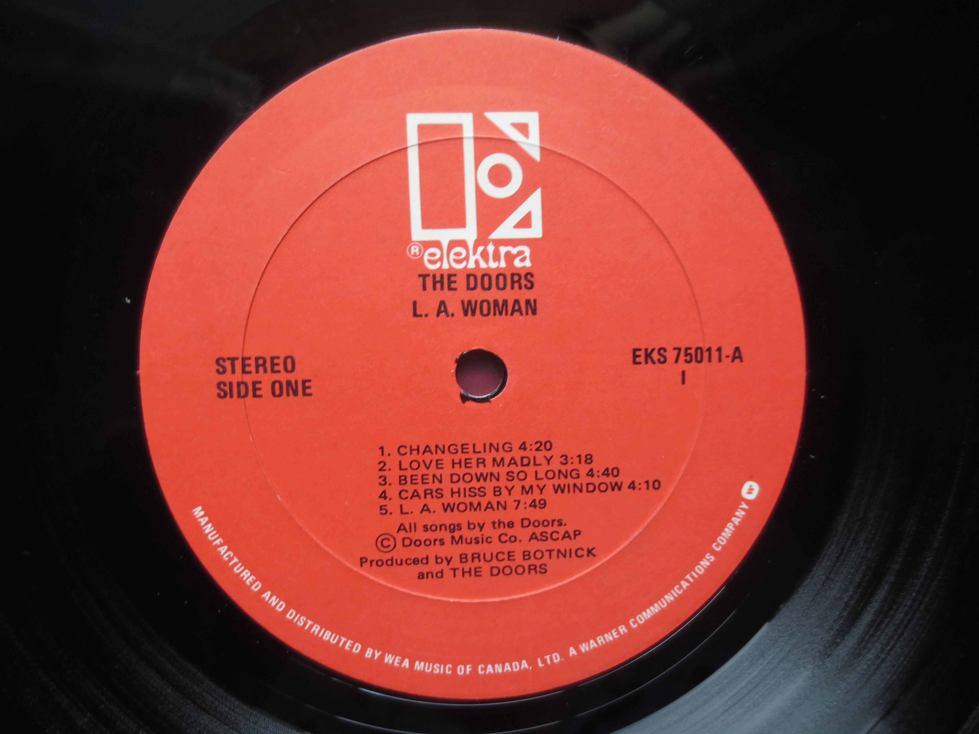The Doors – L.A. Woman (1980 Repress) Vinyl LP