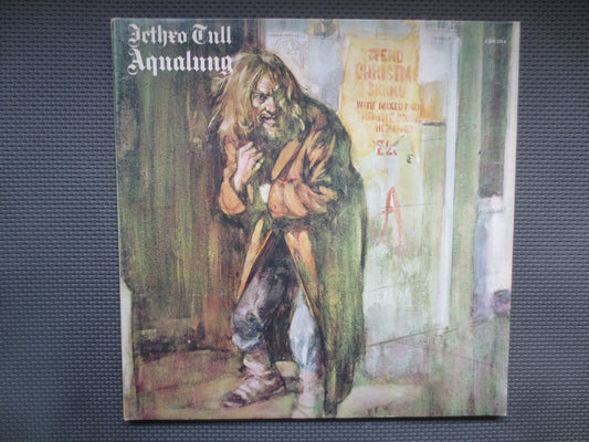 JETHRO TULL, AQUALUNG, Jethro Tull Records, Jethro Tull Albums, Jethro Tull lps, Classic Rock Record, Rock Lp, 1971 Records