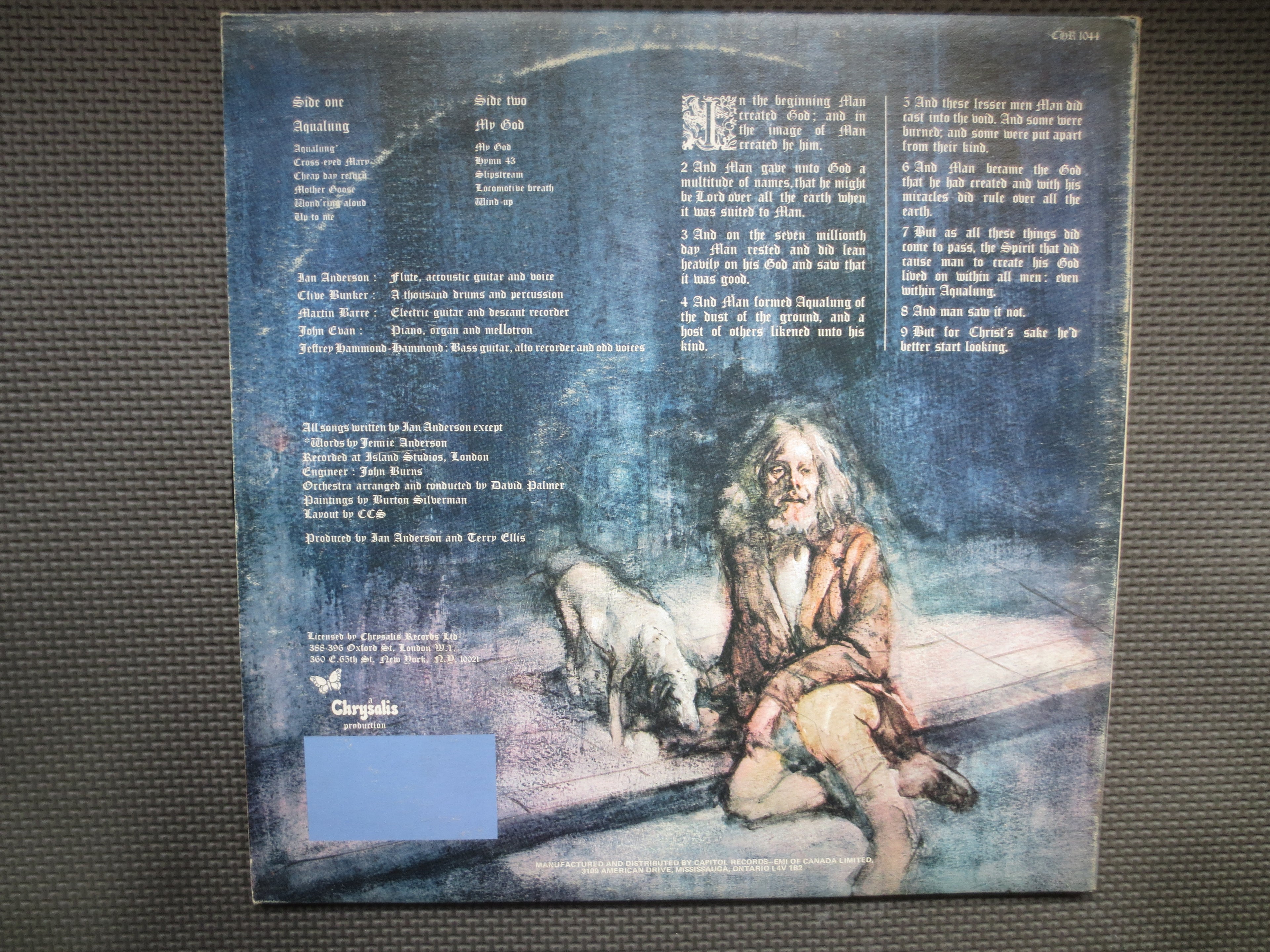 Jethro Tull – Aqualung (1971) Vinyl LP