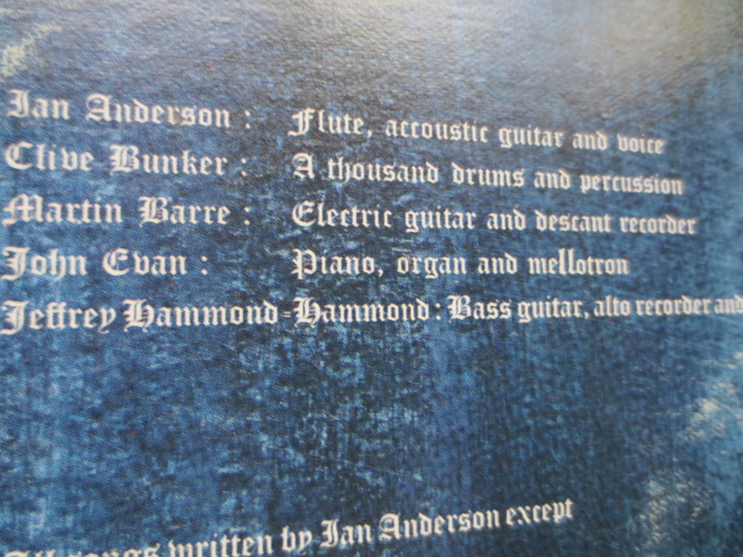 JETHRO TULL, AQUALUNG, Jethro Tull Records, Jethro Tull Albums, Jethro Tull lps, Classic Rock Record, Rock Lp, 1971 Records