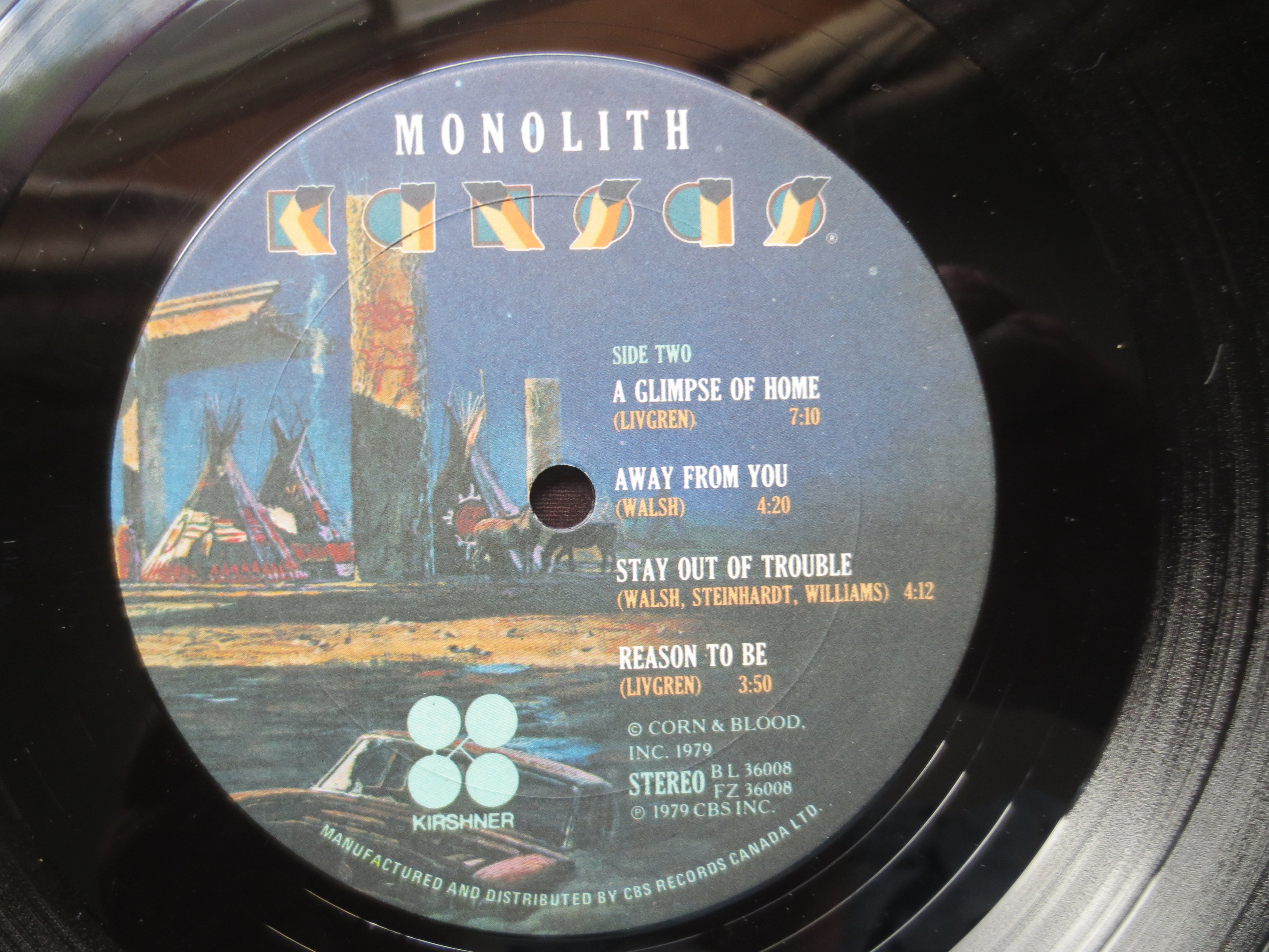 Kansas – Monolith (1979) Vinyl LP