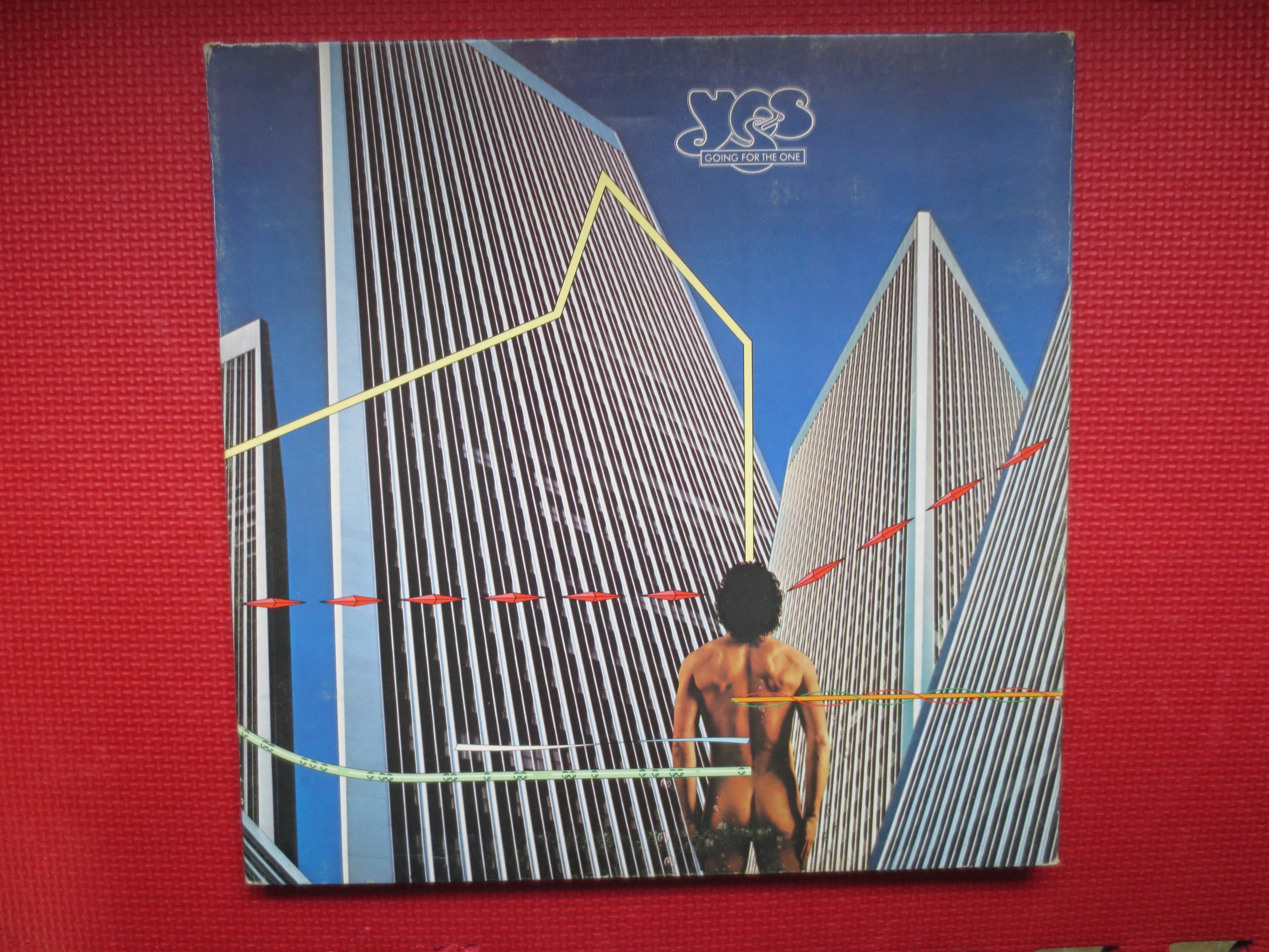 YES, Going for the One, Vintage Album, 1977 Record, Vinyl Lp
