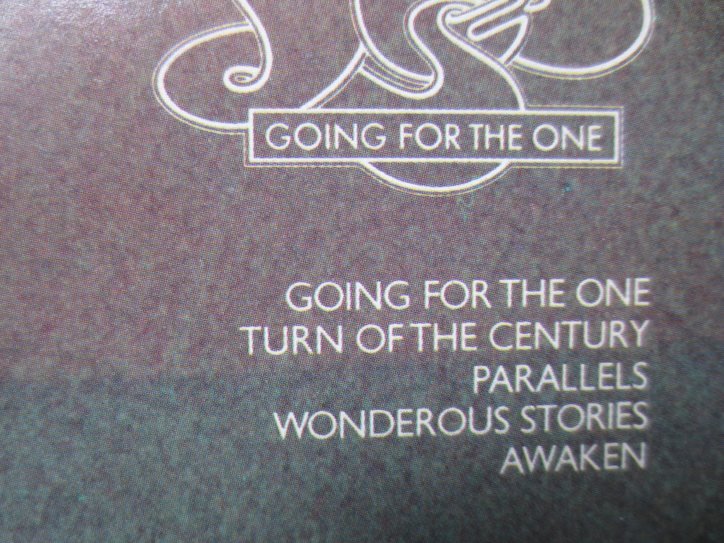 Yes – Going for the One (1977) Vinyl LP