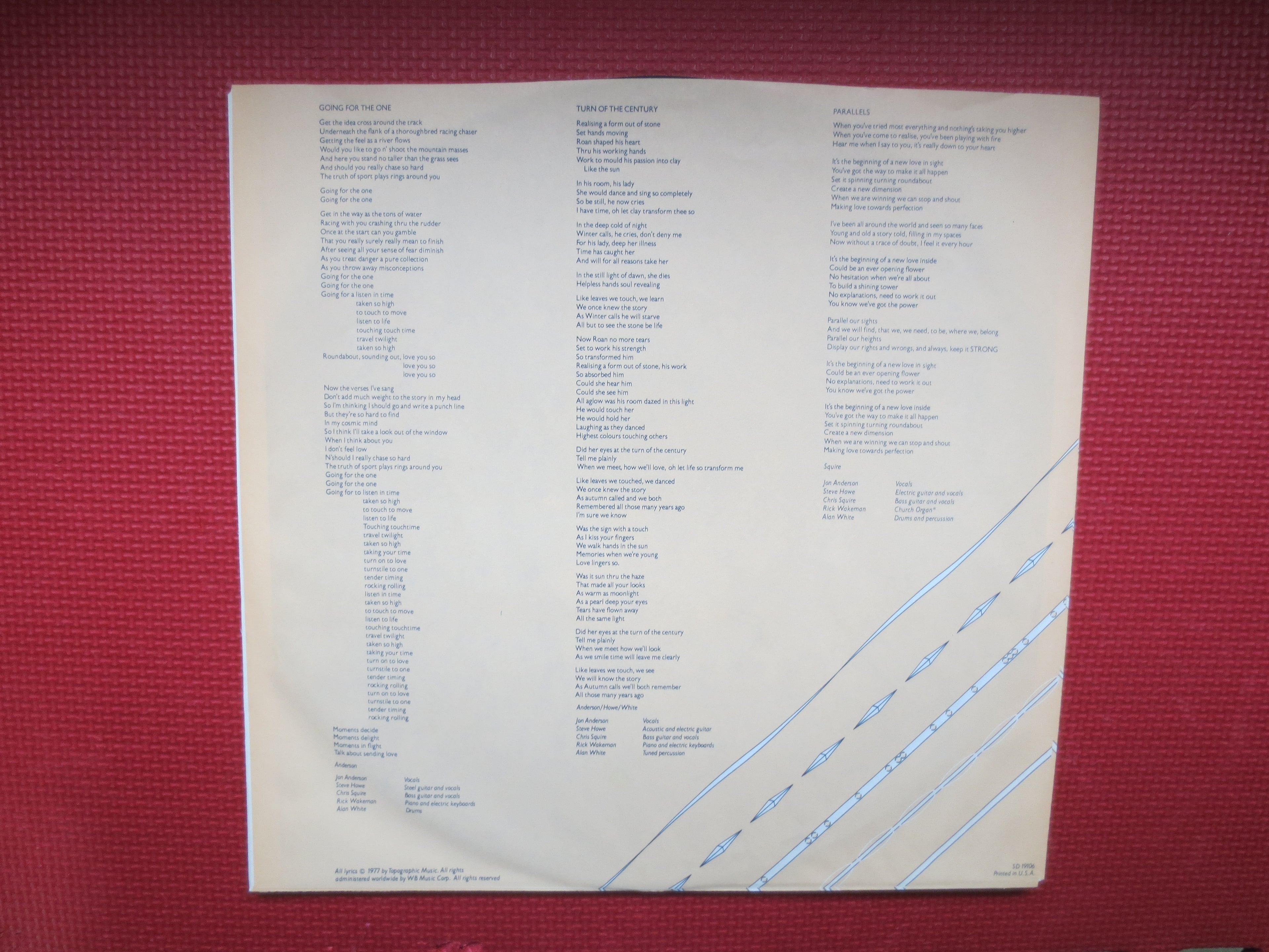 Yes – Going for the One (1977) Vinyl LP