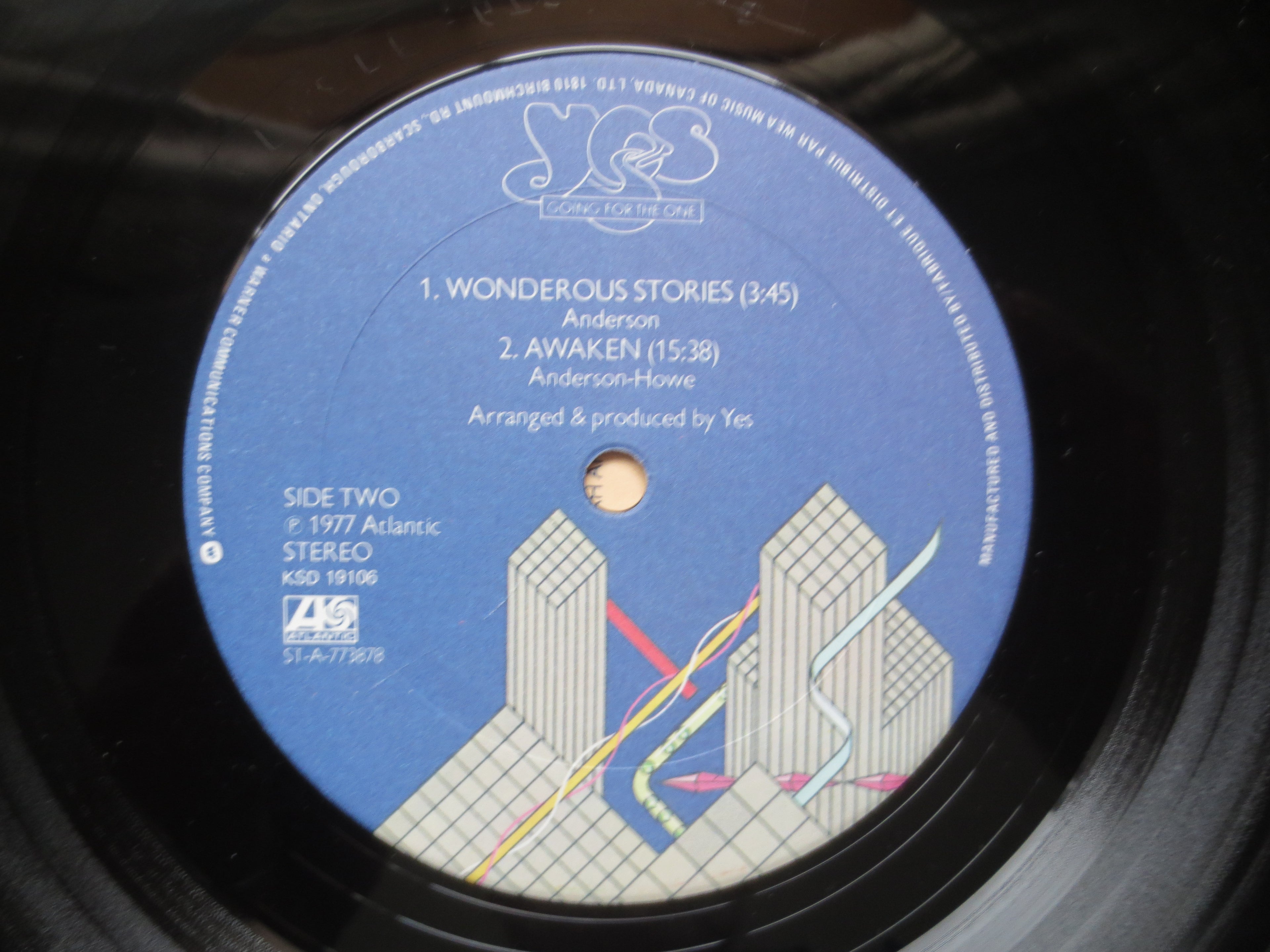 Yes – Going for the One (1977) Vinyl LP