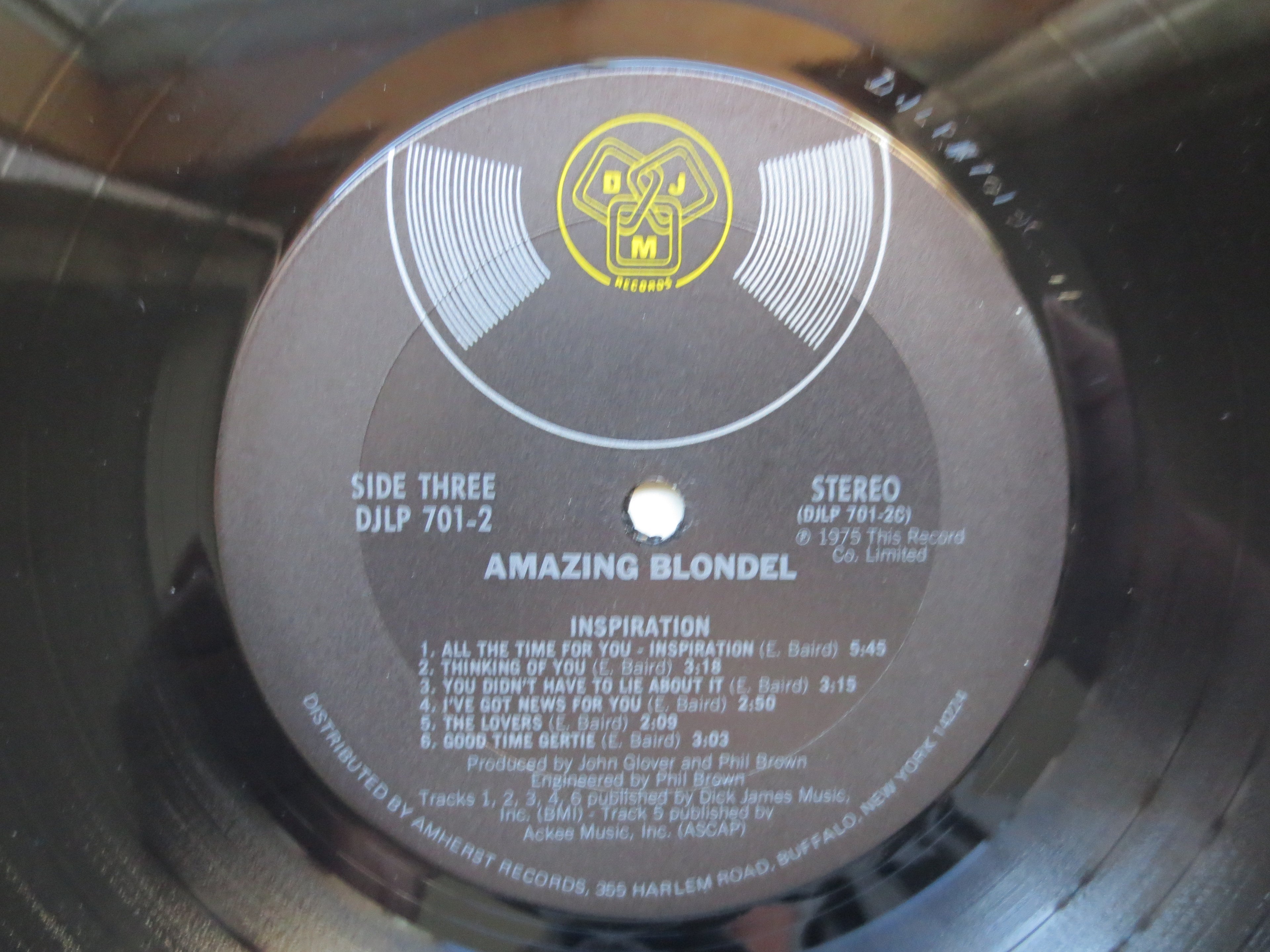 Amazing Blondel – Mulgrave Street / Inspiration (1976) Vinyl 2xLP