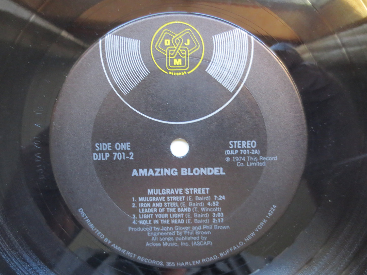 AMAZING BLONDEL, MULGRAVE Street, Amazing Blondel Lp, Folk Albums, Folk Rock Lp, Folk Records, Rock Albums, 1976 Records