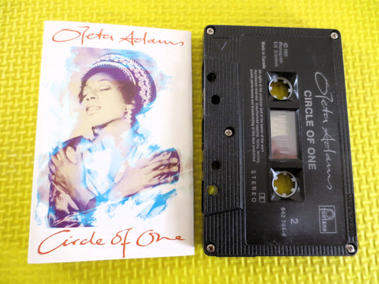 OLETA ADAMS, CIRCLE of One, Oleta Adams Tape, Oleta Adams Album, Oleta Adams Music, Tape Cassette, Jazz Tape, 1990 Cassette