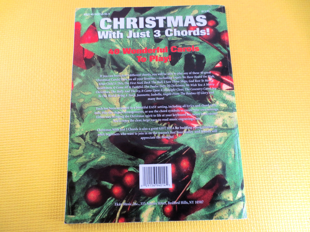 Christmas with 3 Chords – Sheet Music Book