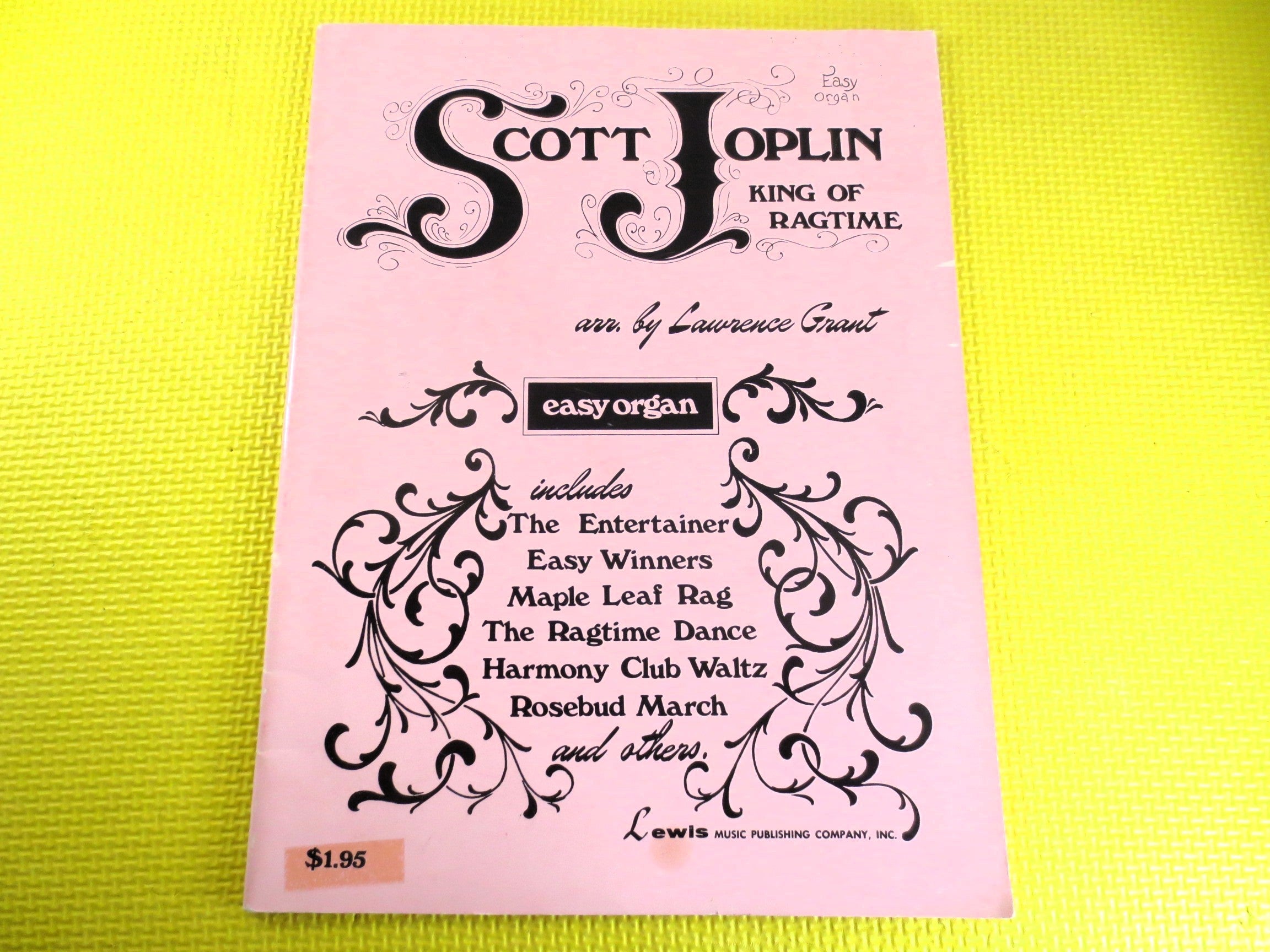 Scott Joplin – King of Ragtime Sheet Music Book (Piano)