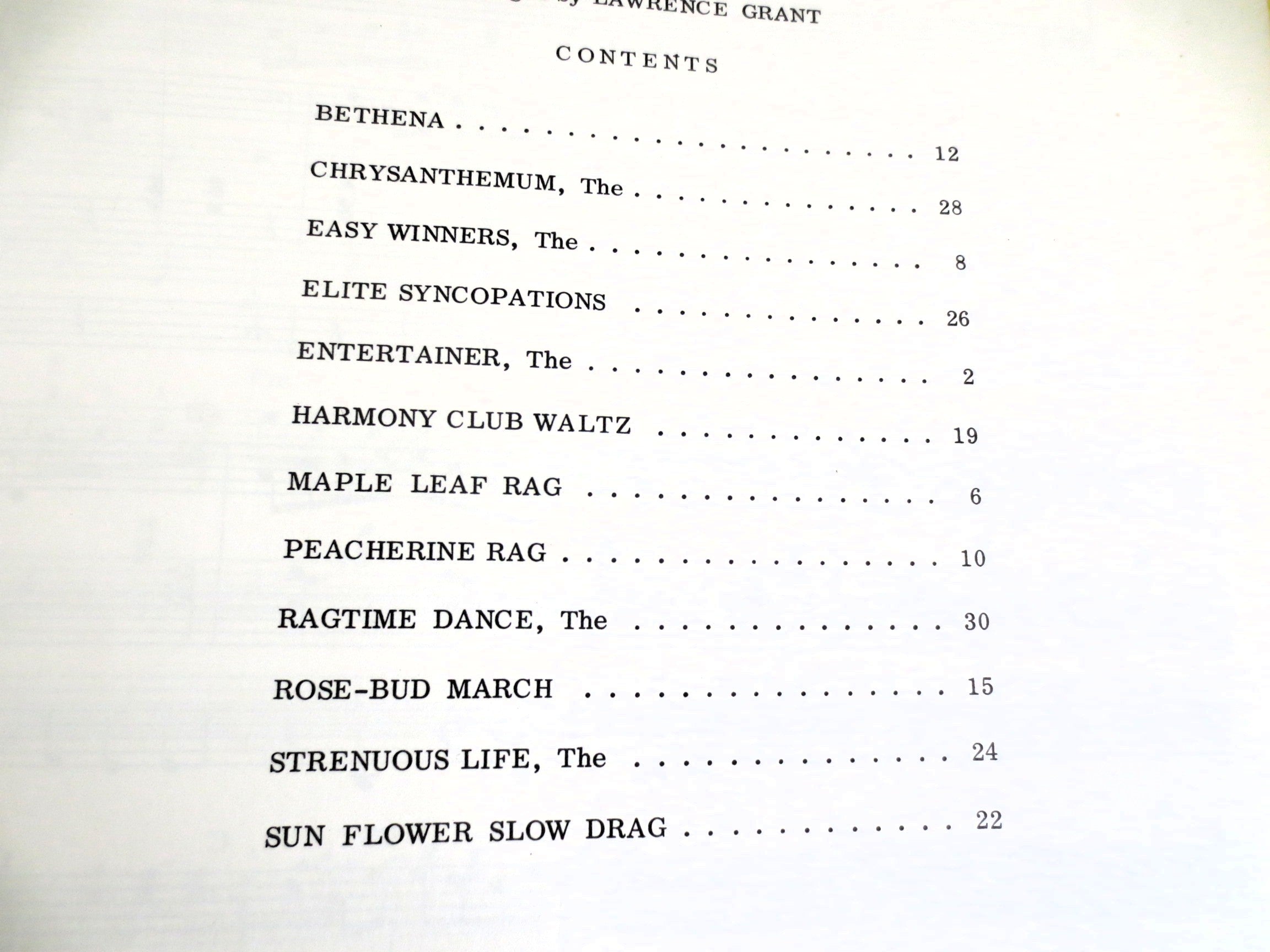 Scott Joplin – King of Ragtime Sheet Music Book (Piano)