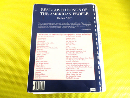 Best-Loved Songs of the American People – Sheet Music Book (Piano/Vocal)