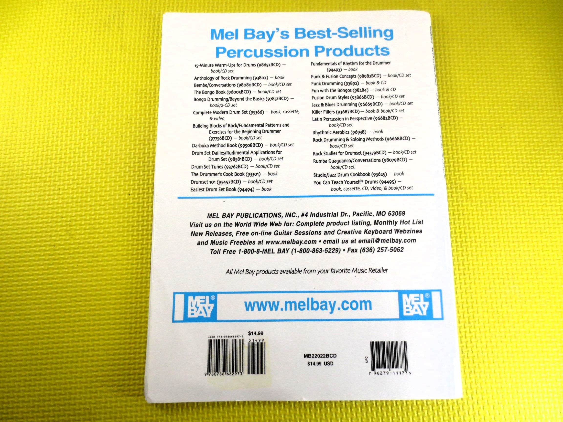 Kid’s Rock Drum Method – Sheet Music Instruction Book